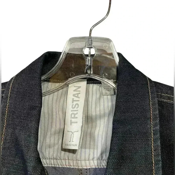 Tristan Black Jean Jacket - Picture 4 of 7